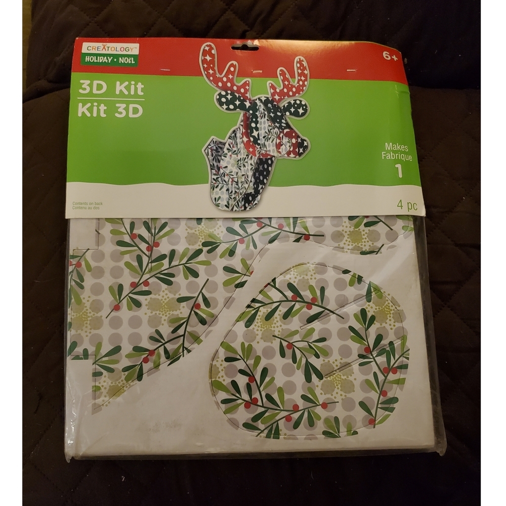 Creatology 3D Holiday Deer Kit NWT